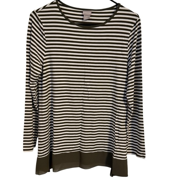 ❤️‍🔥𝗖𝗛𝗜𝗖𝗢'𝗦 𝗦𝗧𝗥𝗜𝗣𝗘𝗗 𝗢𝗟𝗜𝗩𝗘/𝗪𝗛𝗜𝗧𝗘 𝗟𝗢𝗡𝗚 𝗦𝗟𝗘𝗘𝗩𝗘 𝗧𝗢𝗣 - Picture 1 of 7